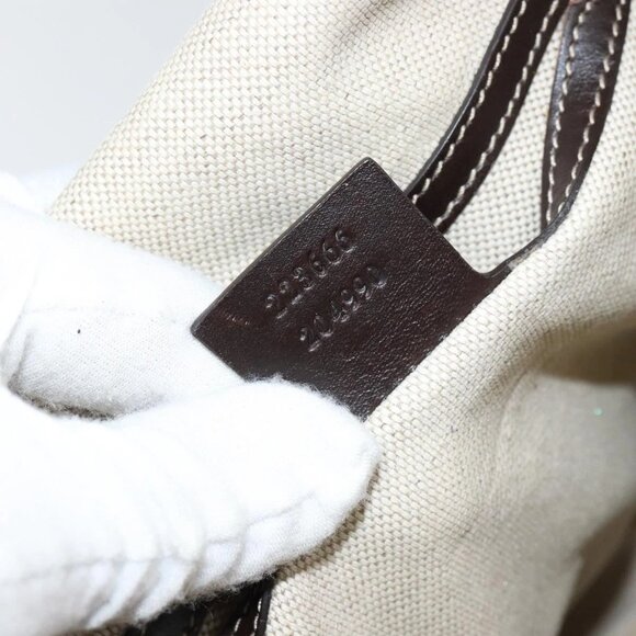 GUCCI GG Supreme Shoulder Bag PVC Leather Beige 223666 Auth ep11388 - Picture 10 of 16